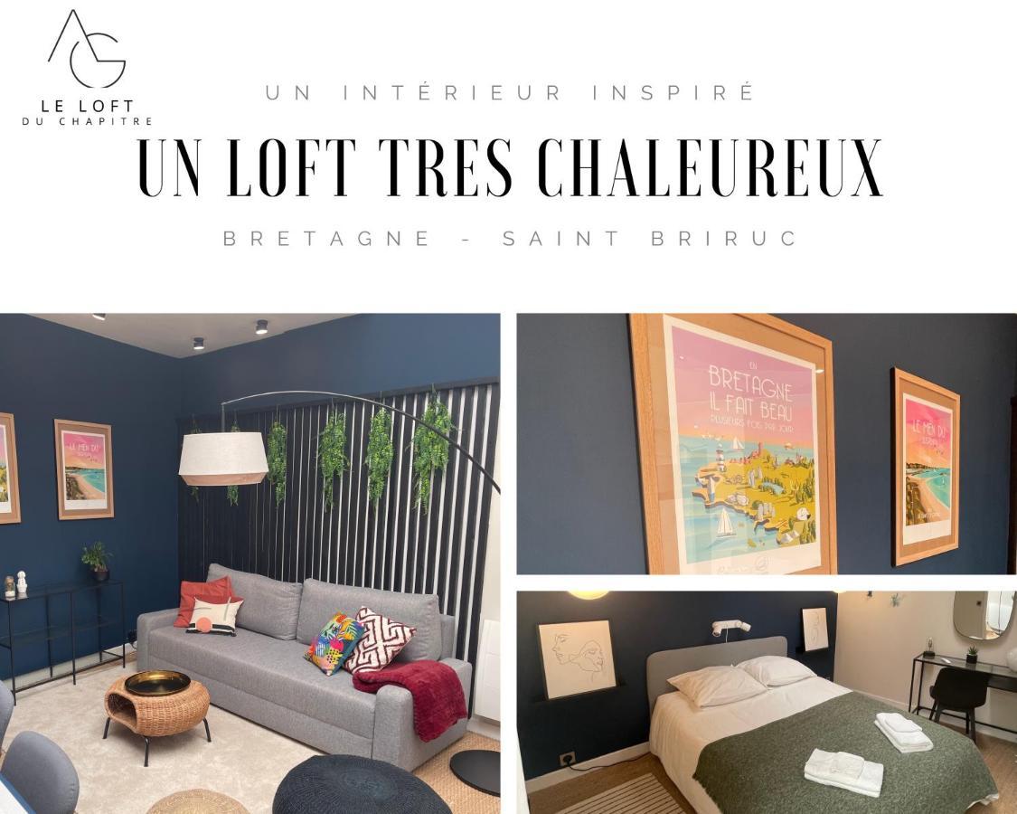 サン・ブリューLe Loft Du Chapitreアパートメント エクステリア 写真