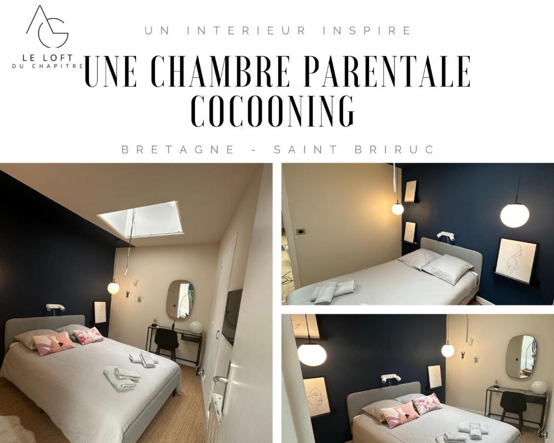 サン・ブリューLe Loft Du Chapitreアパートメント エクステリア 写真